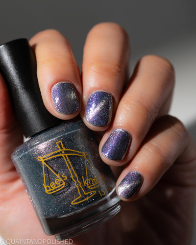 *PRE-ORDER* Bee's Knees Lacquer - True Power Lies in the Shadows (Magnetic)