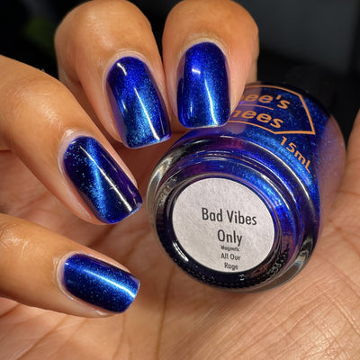 *PRE-ORDER* Bee's Knees Lacquer - Bad Vibes Only (Magnetic)