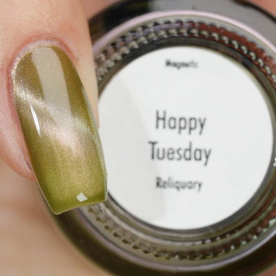 *PRE-ORDER* Bee's Knees Lacquer - Happy Tuesday (Magnetic)