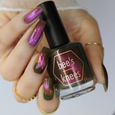 *PRE-ORDER* Bee's Knees Lacquer - Hate at First Sight (Magnetic UP)