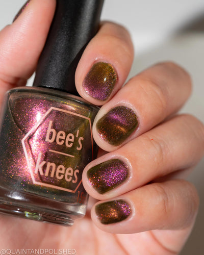 *PRE-ORDER* Bee's Knees Lacquer - Hate at First Sight (Magnetic UP)