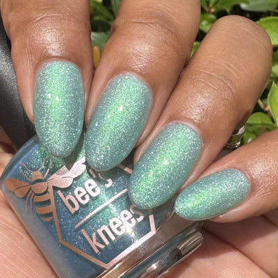 *PRE-ORDER* Bee's Knees Lacquer - Seafoam in My Blood (UV responsive)