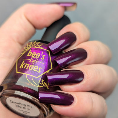 Bee's Knees Lacquer - Deciding It's Worth It