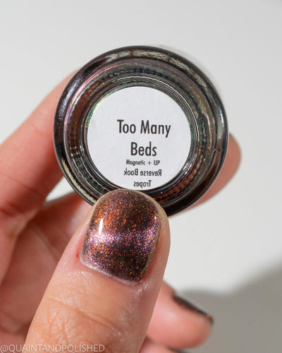 *PRE-ORDER* Bee's Knees Lacquer - Too Many Beds (Magnetic UP)
