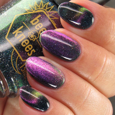 Bee's Knees Lacquer - I Exaggerate Absolutely Nothing Ever (Magnetic)