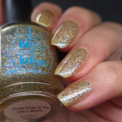 *PRE-ORDER* Bee's Knees Lacquer - Death Clings to You Like a Mantle