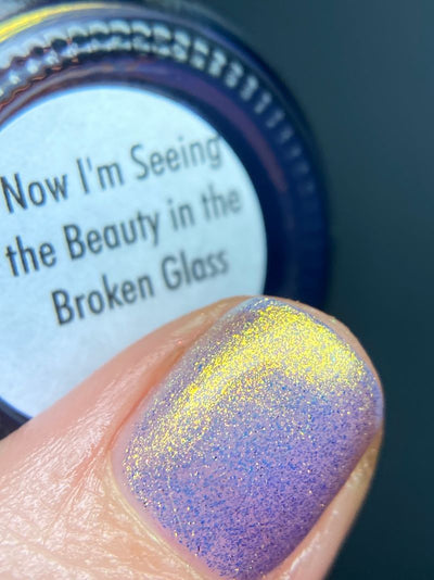 *PRE-ORDER* Bee's Knees Lacquer - Now I'm Seeing the Beauty in the Broken Glass