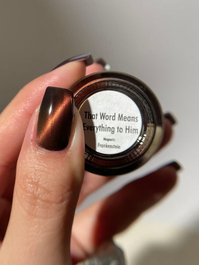 *PRE-ORDER* Bee's Knees Lacquer - That Word Means Everything to Him (Magnetic)
