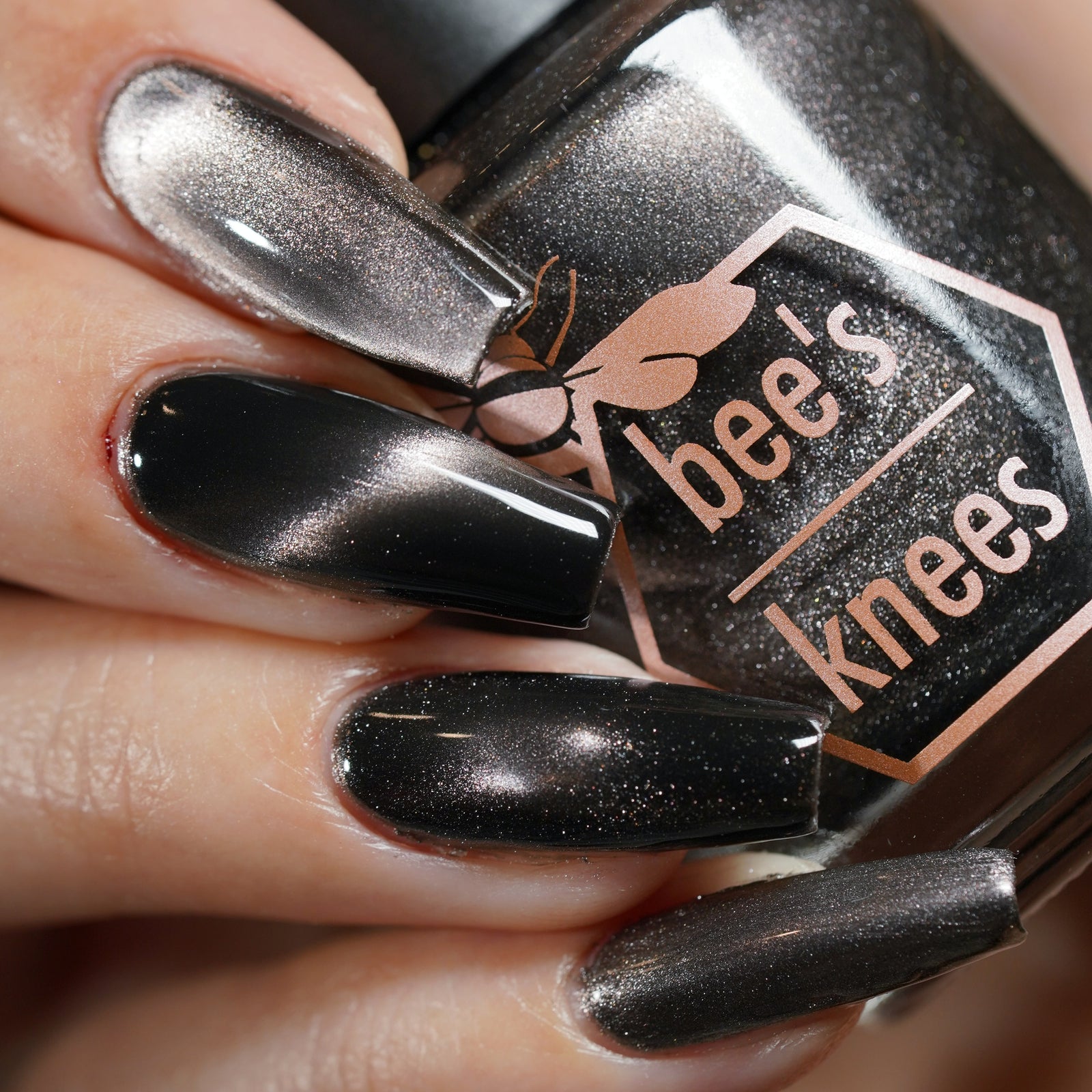*PRE-ORDER* Bee's Knees Lacquer - Beautiful In My Darkness (Magnetic)
