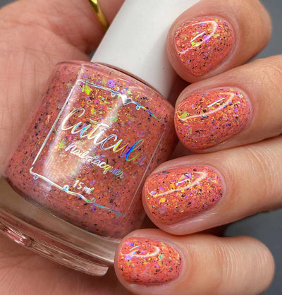 *PRE-ORDER* Cuticula Nail Lacquer - Passionfruit Milk Tea