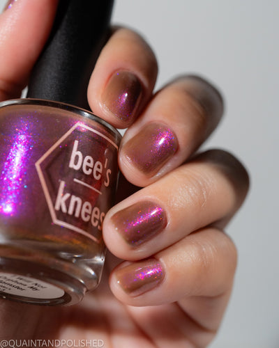 Bee's Knees Lacquer - I Will Not Orphan My Hamster