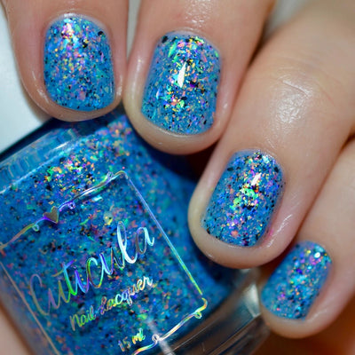 *PRE-ORDER* Cuticula Nail Lacquer - Blueberry Milk Tea