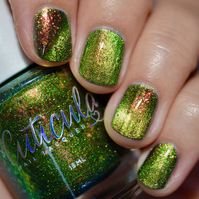 *PRE-ORDER* Cuticula Nail Lacquer - Zombie Sludge (Magnetic)