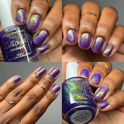 *PRE-ORDER* Cuticula Nail Lacquer - Flake It Till You Make It