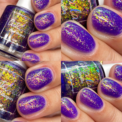 *PRE-ORDER* Cuticula Nail Lacquer - Flake It Till You Make It