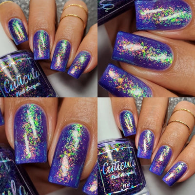 *PRE-ORDER* Cuticula Nail Lacquer - Flake It Till You Make It
