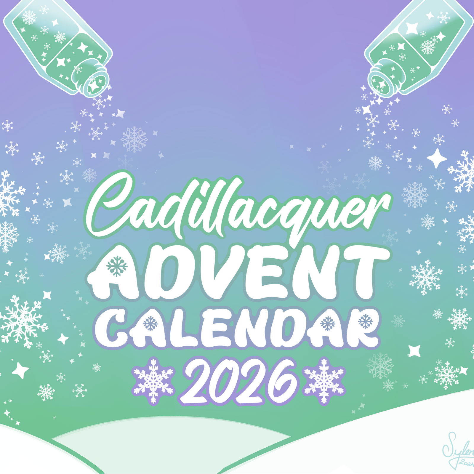 *PRE-ORDER* Cadillacquer Advent Calendar - 12 Nail Polishes