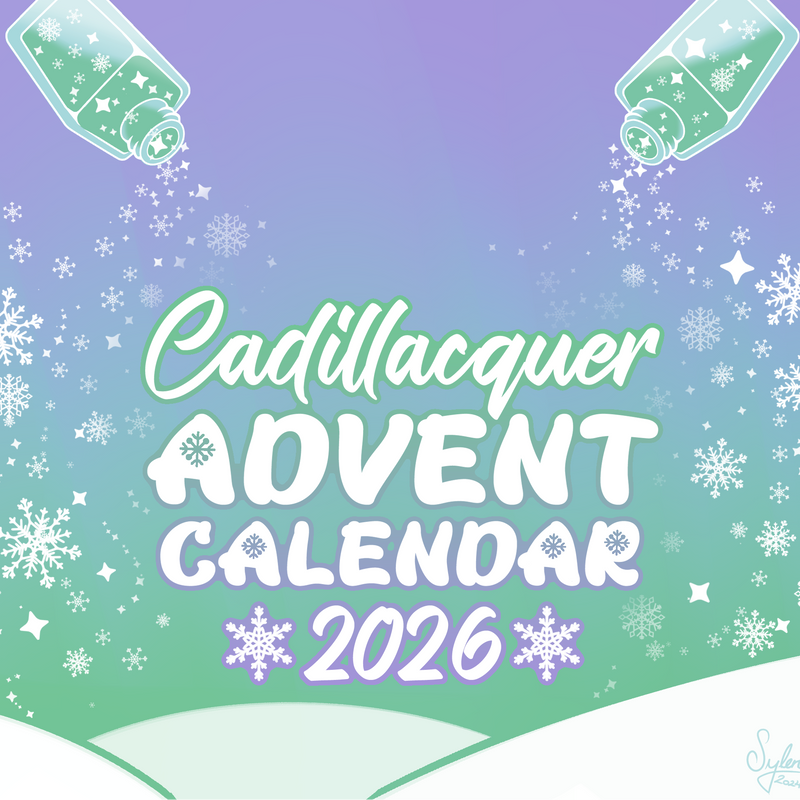 *PRE-ORDER* Cadillacquer Advent Calendar - 12 Nail Polishes