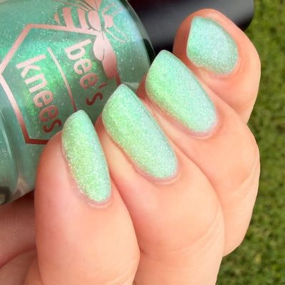 *PRE-ORDER* Bee's Knees Lacquer - Seafoam in My Blood (UV responsive)