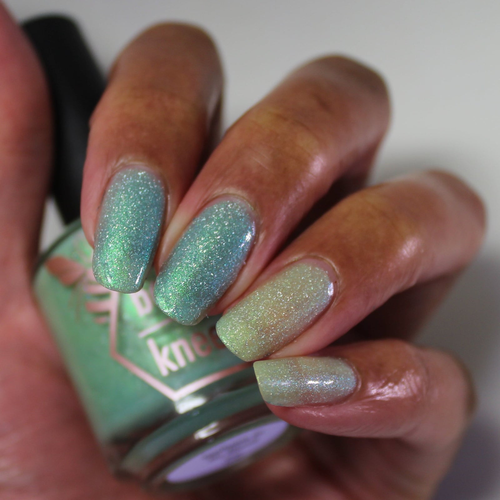 *PRE-ORDER* Bee's Knees Lacquer - Seafoam in My Blood (UV responsive)