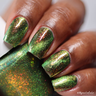 *PRE-ORDER* Cuticula Nail Lacquer - Zombie Sludge (Magnetic)