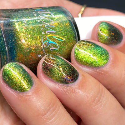 *PRE-ORDER* Cuticula Nail Lacquer - Zombie Sludge (Magnetic)