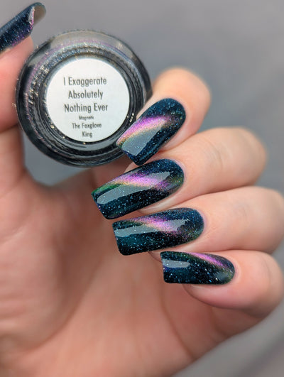 *PRE-ORDER* Bee's Knees Lacquer - I Exaggerate Absolutely Nothing Ever (Magnetic)