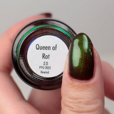 *PRE-ORDER* Bee's Knees Lacquer - PPU Rewind - Queen Of Rot 2.0