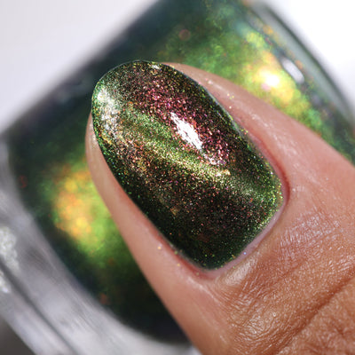 *PRE-ORDER* Cuticula Nail Lacquer - Zombie Sludge (Magnetic)