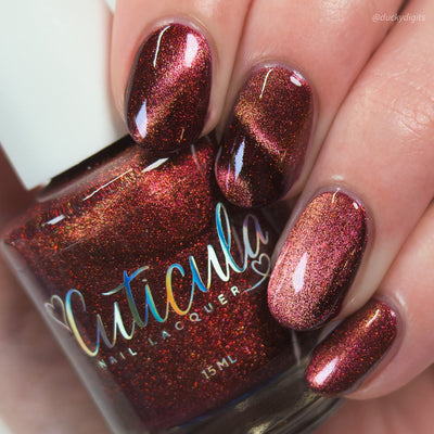 *PRE-ORDER* Cuticula Nail Lacquer - Bite Me (Magnetic)