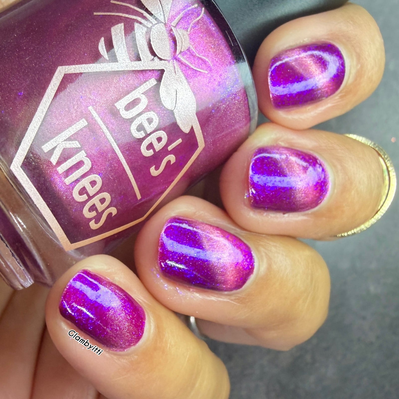 *PRE-ORDER* Bee's Knees Lacquer - The Sharper the Teeth (Magnetic)