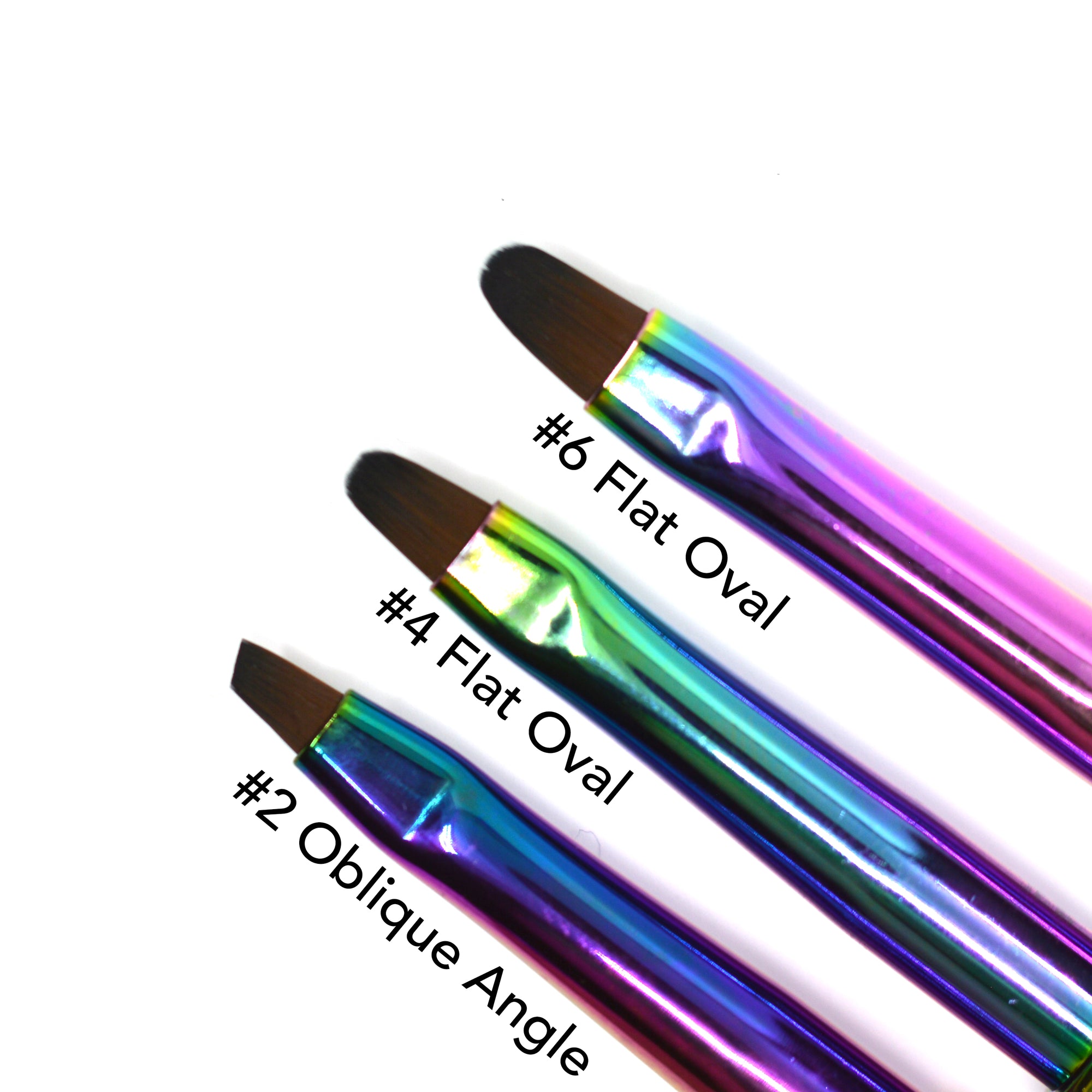 KBShimmer - #6 Flat Oval Clean Up Brush