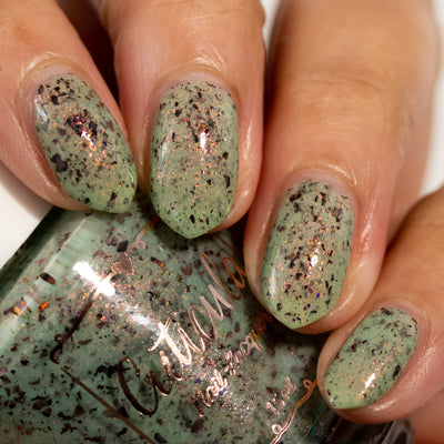 *PRE-ORDER* Cuticula Nail Lacquer - Mint-tea Fresh