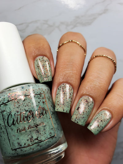 *PRE-ORDER* Cuticula Nail Lacquer - Mint-tea Fresh