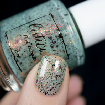 *PRE-ORDER* Cuticula Nail Lacquer - Mint-tea Fresh